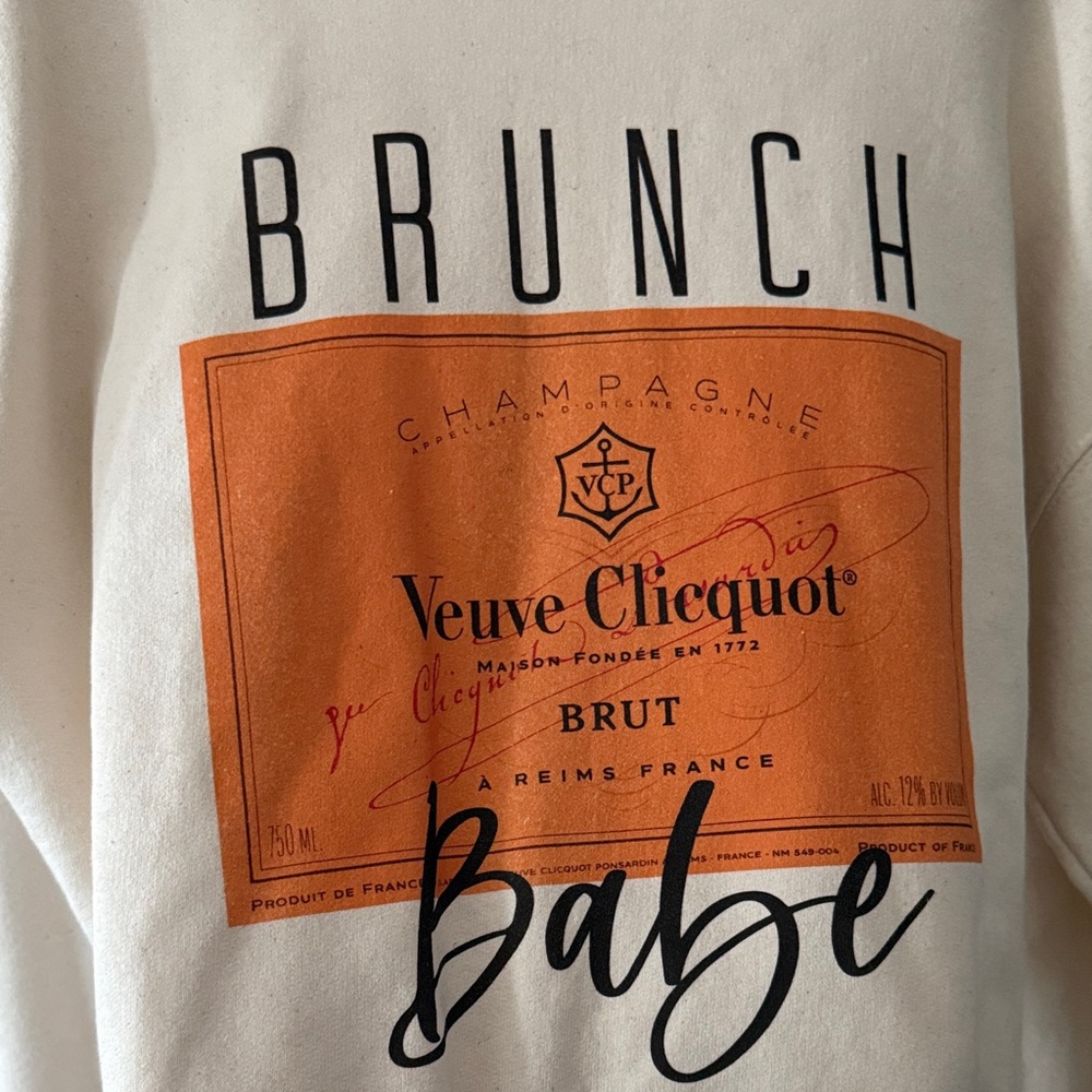 Veuve Clicquot Brunch Babe Sweatshirt